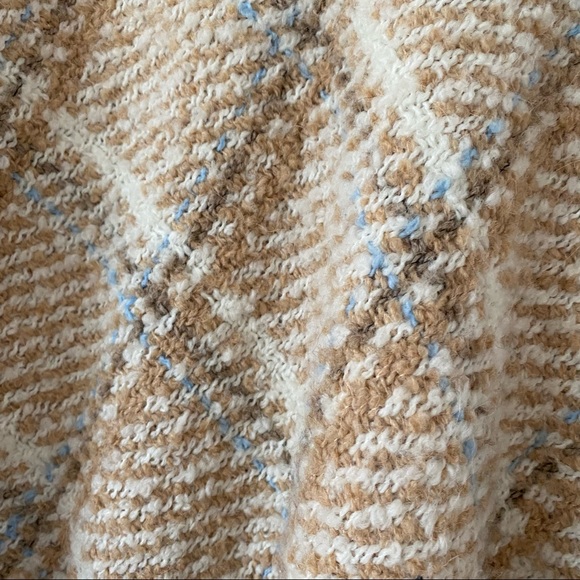 Made in Ireland Wool Boyne Valley Weavers Sweater Shawl - Picture 7 of 8